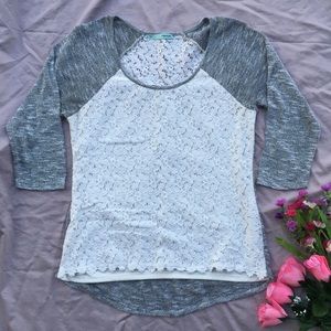 🌸Maurices Lace 3/4 Sleeve Top